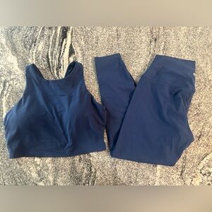 CRZ YOGA Blue Leggings for Active Comfort